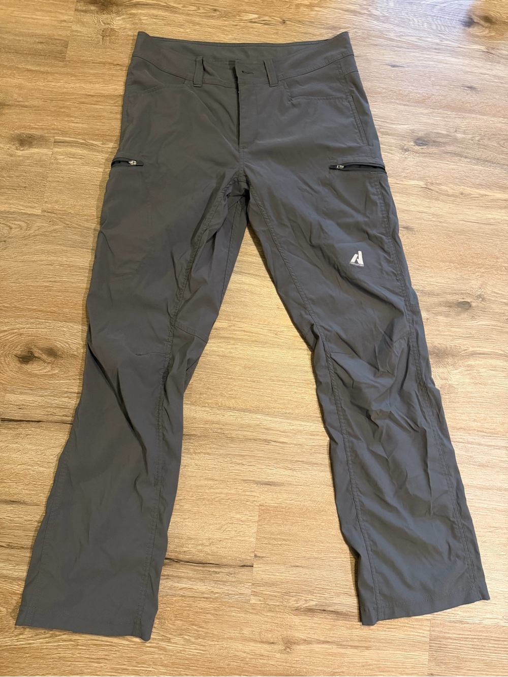 Eddie Bauer First Ascent Guide Pro Men's Charcoal Gray Cargo Hiking Pants